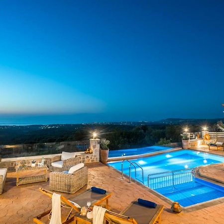New Villa Kantifes 4 Families Or Couples With Private Pool & Bbq Kirianna ภายนอก รูปภาพ